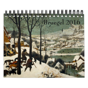 Pieter Bruegel fläderen liten 2016 Kalender