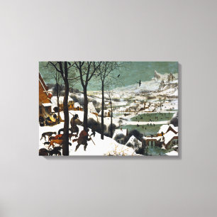 Pieter Bruegel fläderjägarna i snön Canvastryck
