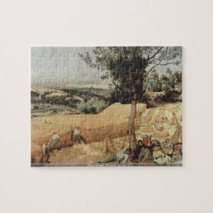 Pieter Bruegel - kornskördpussel Pussel