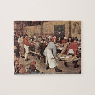Pieter Bruegel - landsbyggsbröllop Pussel
