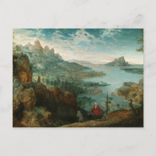 Pieter Bruegel - Liggande med flyg till Egypten Vykort
