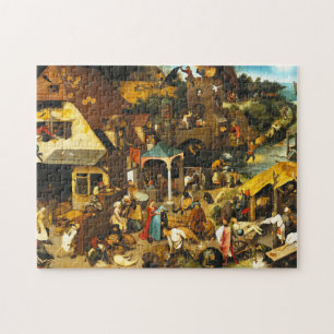 Pieter Bruegel Netherlandish Proverbspussel Pussel