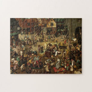 PIETER BRUEGEL - Slagsmål mellan karnevalet och Pussel