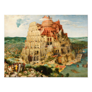 Pieter_Bruegel_the_Elder_-_Babels_torn_(Vie Fototryck