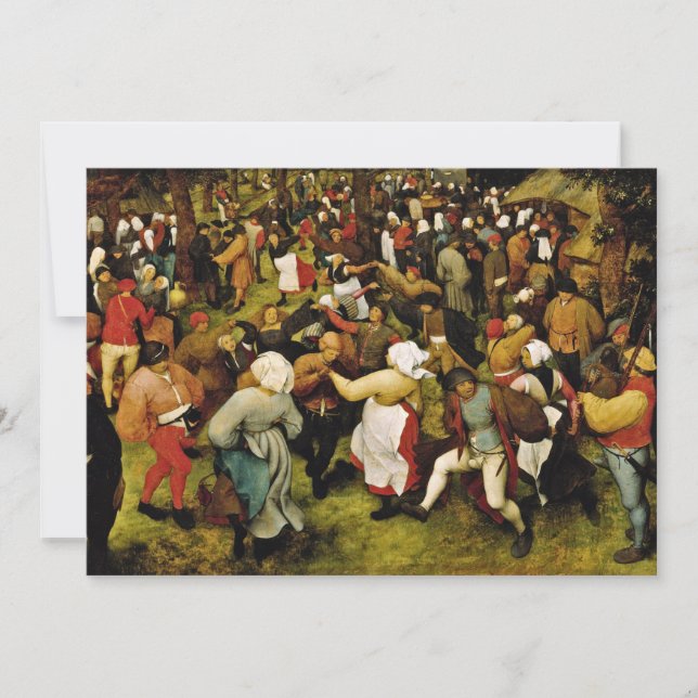 Pieter Bruegel the Elder - Bröllop Dance (Framsida)