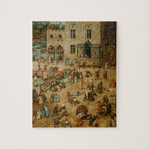 Pieter Bruegel the Elder - Children's Games Pussel
