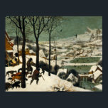 Pieter Bruegel the Elder - Hunters in Snö Poster<br><div class="desc">Hunters in the Snö (Winter) by Pieter Bruegel the Elder, 1565. Olja på ekpanelen.</div>