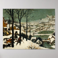 Pieter Bruegel the Elder - Hunters in Snö