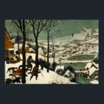Pieter Bruegel the Elder - Hunters in Snö Poster<br><div class="desc">Hunters in the Snö (Winter) by Pieter Bruegel the Elder, 1565. Olja på ekpanelen.</div>