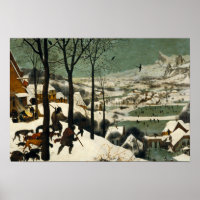Pieter Bruegel the Elder - Hunters in Snö