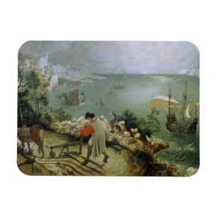 Pieter Bruegel the Elder - Landscape Fall Icarus Magnet