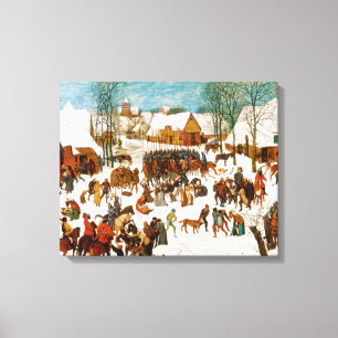 Pieter Bruegel the Elder-Massacre of the Innocent Canvastryck
