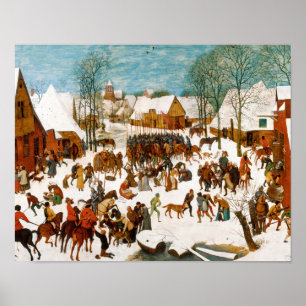Pieter Bruegel the Elder-Massacre of the Innocent Poster