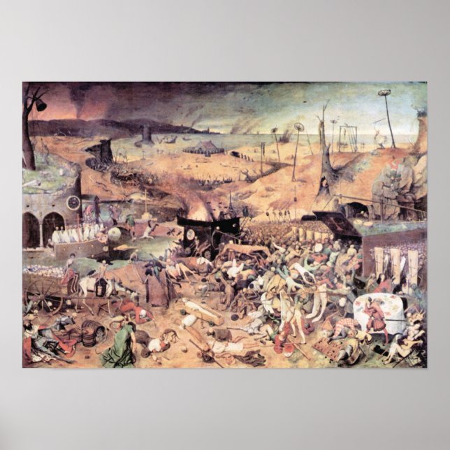 Pieter Bruegel-Triumph of Death Poster (Framsidan)