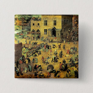 Pieter Bruegels "Children's Games" - 1560 Knapp