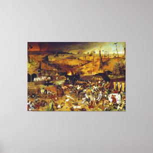 Pieter Bruegels dödstriumf den äldre Canvastryck