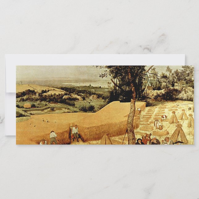 Pieter Bruegels Harvesters (1565) (Framsida)