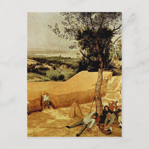 Pieter Bruegels Harvesters (1565) Vykort