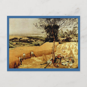 Pieter Bruegels Harvesters (1565) Vykort