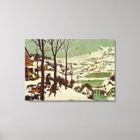 Pieter Bruegel's Hunters in the Snö - 1565