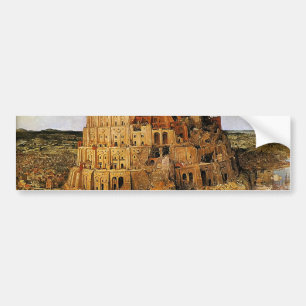 Pieter Bruegels "Torn i Babel" (cirka 1563) Bildekal
