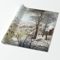 Pieter Brueghel som den mer unga vintern landskap
