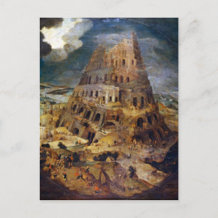 Pieter Brueghel the Younger The Torn of Babel Vykort