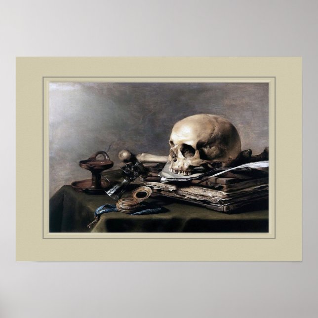 Pieter Claesz,still life Poster (Framsidan)