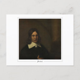 Pieter de Hooch #109 - vykort för konstföremål
