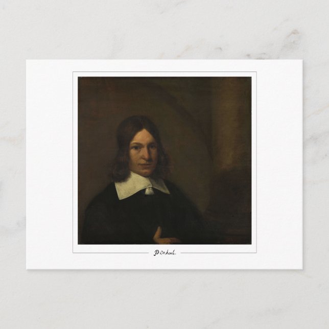 Pieter de Hooch #109 - vykort för konstföremål (Framsida)