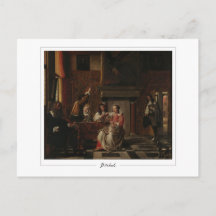 Pieter de Hooch #76 - Finkonstkort