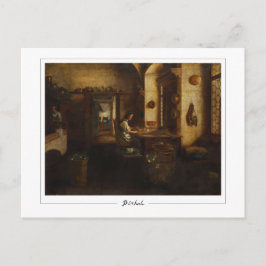 Pieter de Hooch #85 - Finkonstkort Vykort