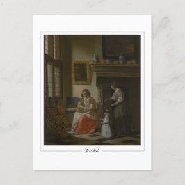 Pieter de Hooch #97 - Finkonst Postkort Vykort