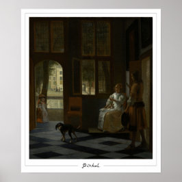 Pieter de Hooch Zedign Art Poster #1