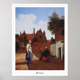 Pieter de Hooch Zedign Art Poster #20