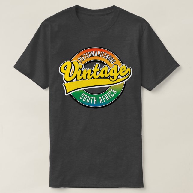 Pietermaritzburg South Afrika T Shirt (Design framsida)