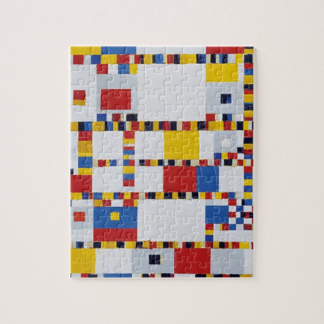 Pietmondrian, seger.boggi-wogie pussel (Vertikal)