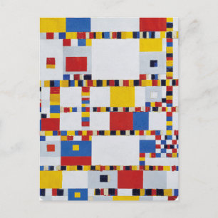 Pietmondrian, seger.boggi-wogie vykort