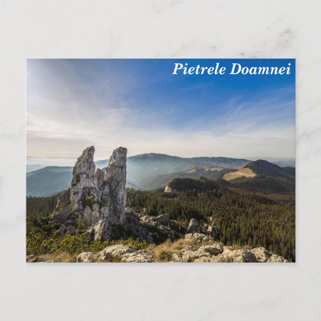 Pietrele Doamnei, Rumänien Vykort (Framsida)