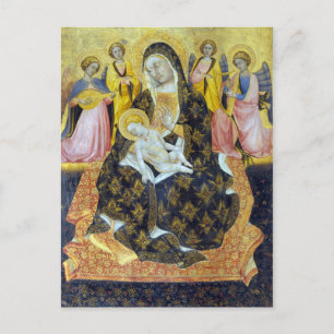 Pietro di Domenico da Montepulciano Madonna Vykort