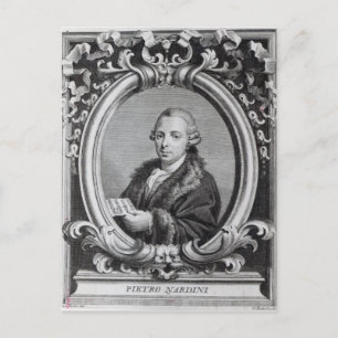 Pietro Nardini, graverat av G. Batta Cechi Vykort