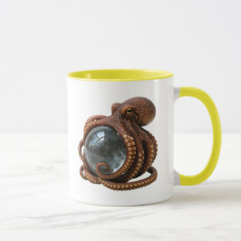 Pieuvre boule de cristal mugg