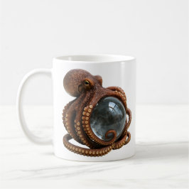 Pieuvre fonds marins kaffemugg