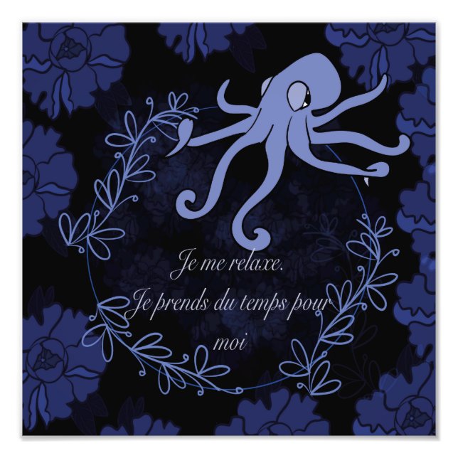 pieuvre fototryck (Framsidan)