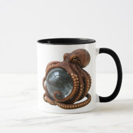 Pieuvre géante et proie mugg