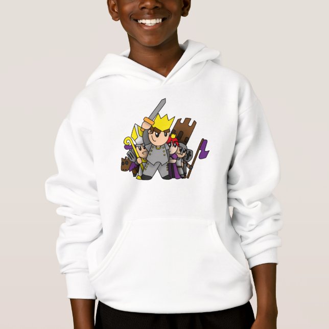 Piezas del Ajedrez T Shirt (Framsida)