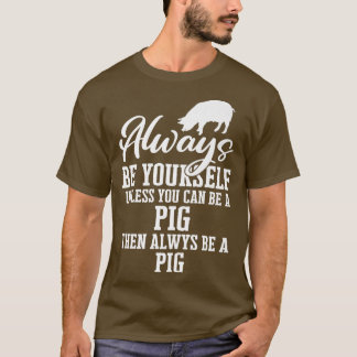 Pig Pigs Farm Animal Premium4671 T Shirt
