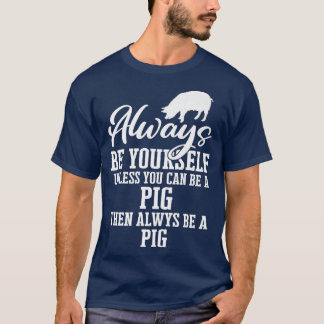 Pig Pigs Farm Animal Premium 4676  T Shirt