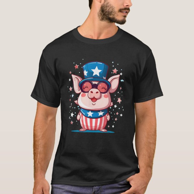 Pig Pursuit for Hog Hunting and Hog Assassin 2 T Shirt (Framsida)