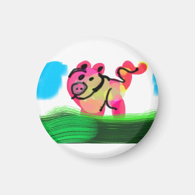 Pig spring  magnet (Framsidan)